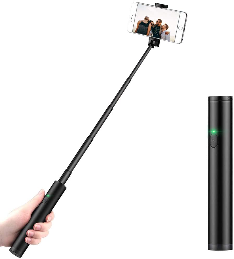 Bluetooth Selfie Stick with LED Light