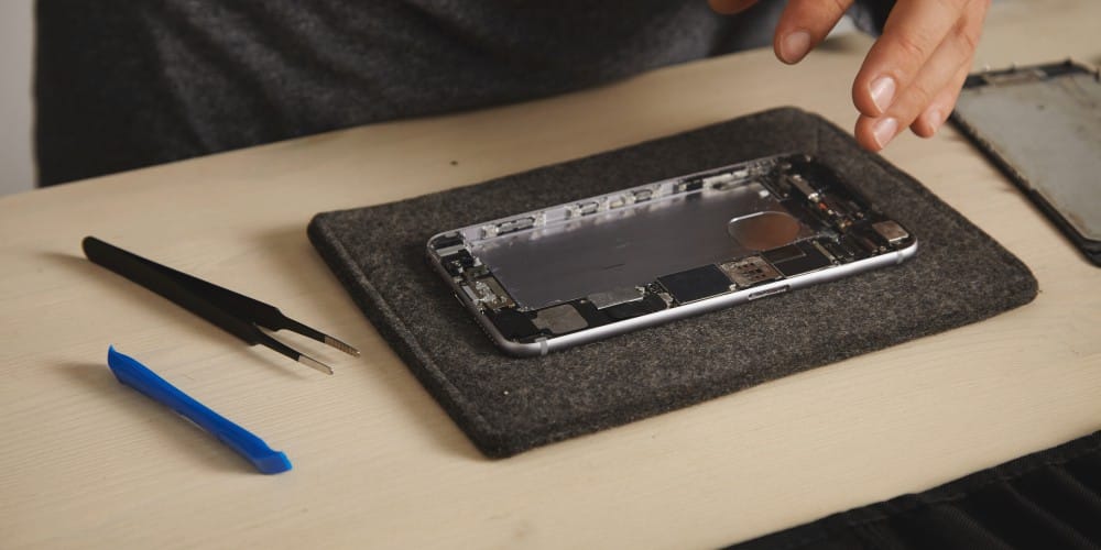 microphone not working after drop